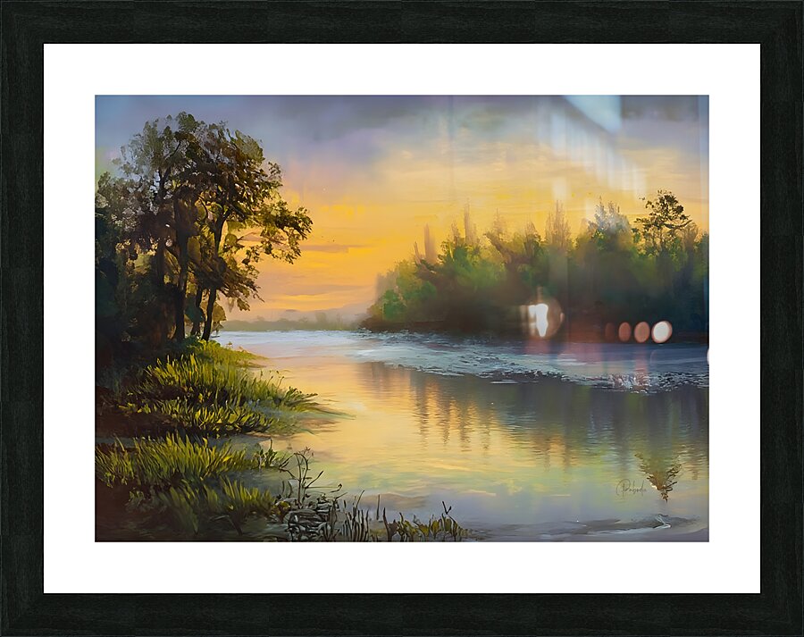 As The Dawn Breaks Picture Frame print
