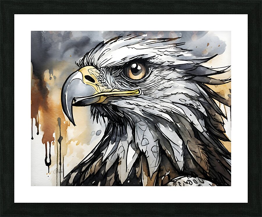 Eagle Eye Picture Frame print