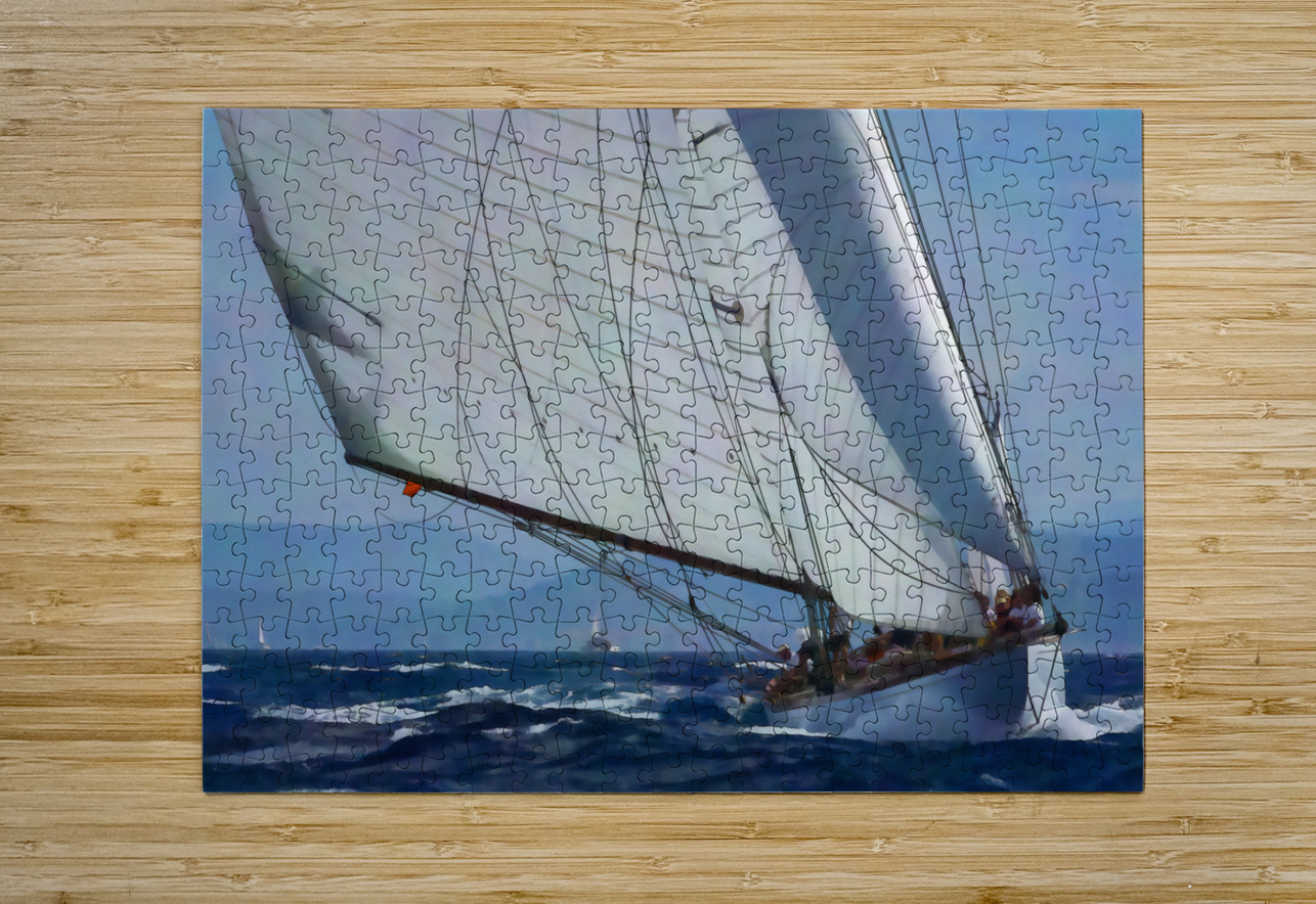 Sailing With The Wind Pabodie Art Puzzle printing