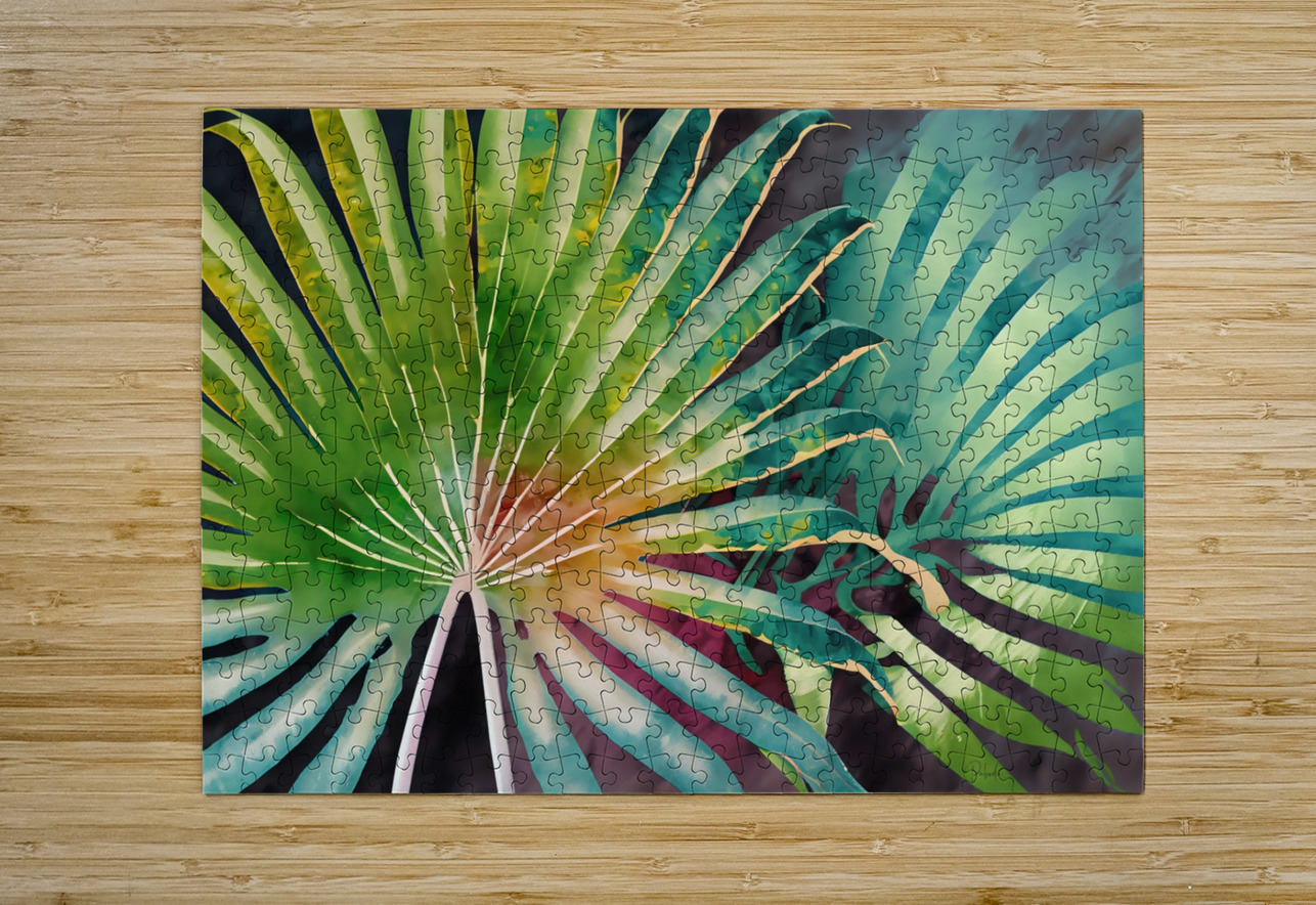 Tropical Palms III Pabodie Art Puzzle printing