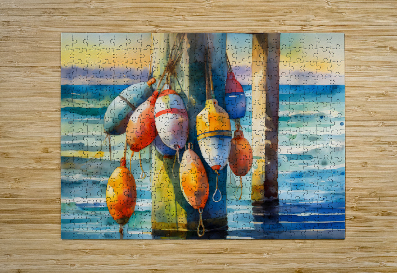 The Buoys of Summer Pabodie Art Puzzle printing