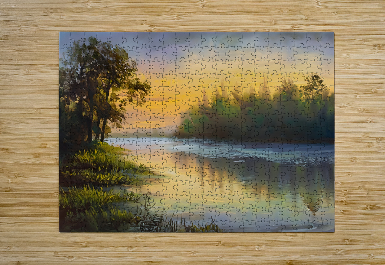 As The Dawn Breaks Pabodie Art Puzzle printing