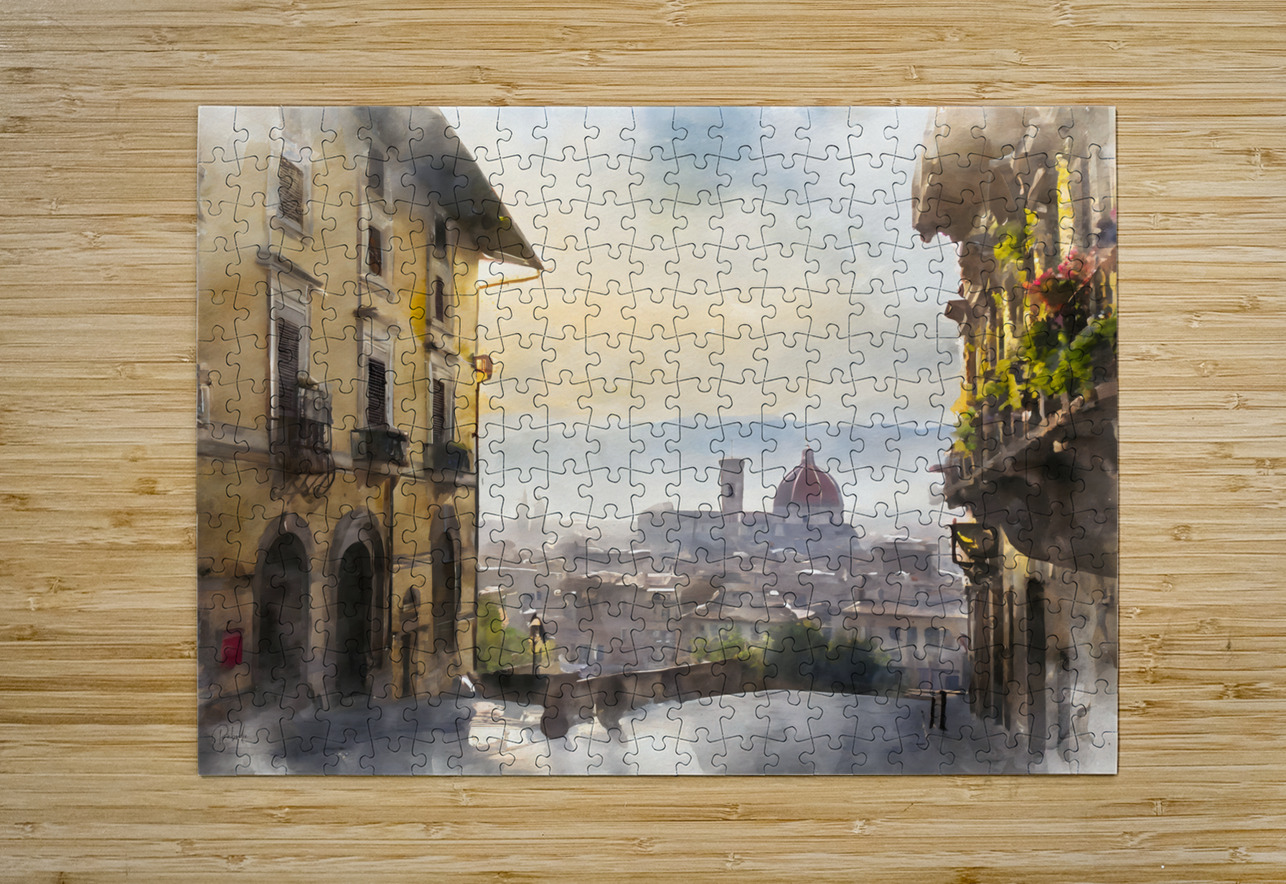 Florence Italy City View Pabodie Art Puzzle printing