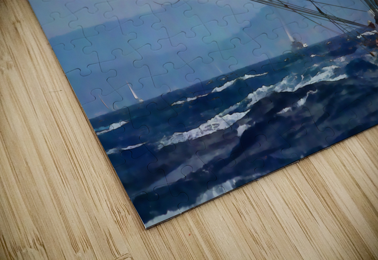 Sailing With The Wind Pabodie Art Puzzle