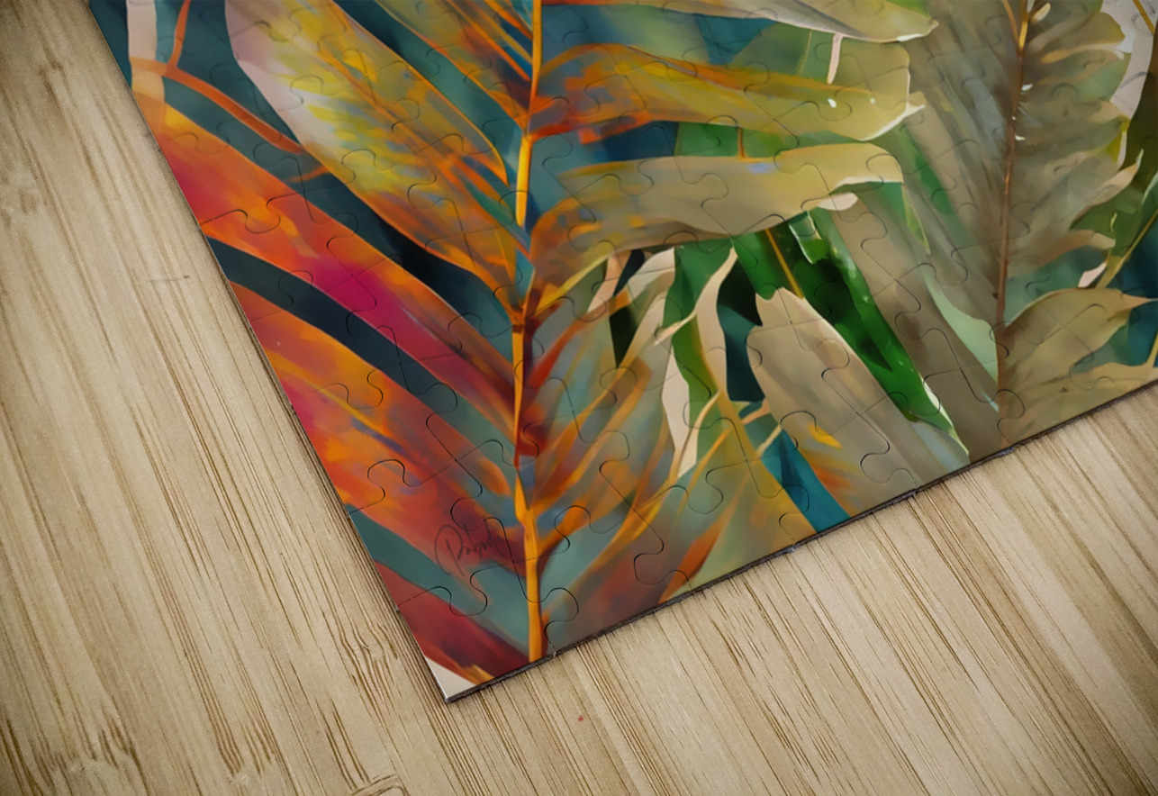 Tropical Palms I Pabodie Art Puzzle