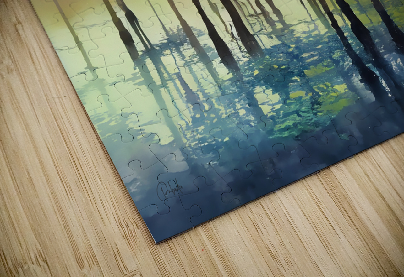 Cypress Trees in the Swamp Pabodie Art Puzzle