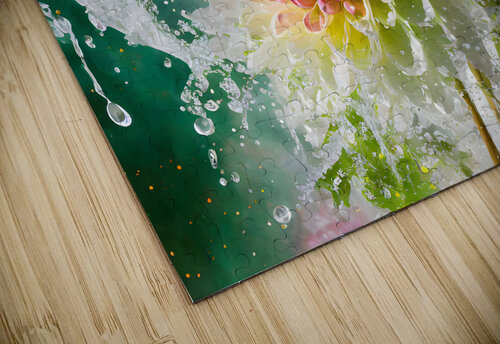 A Splash of Dahlias Pabodie Art puzzle