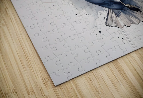 Sea Gull Ink Wash Pabodie Art puzzle