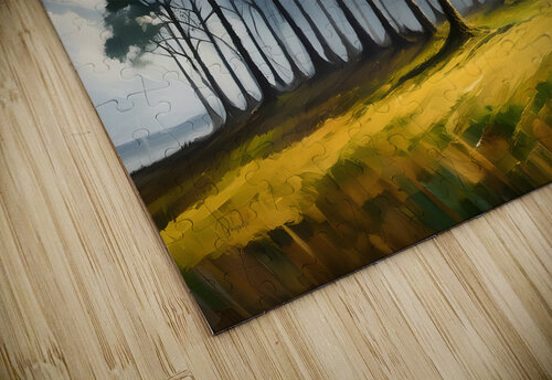 The Light Over The Tree Copse Pabodie Art puzzle