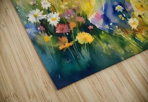 A Child of the Wildflowers Pabodie Art puzzle