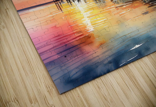 Island Time Sunrise Pabodie Art puzzle