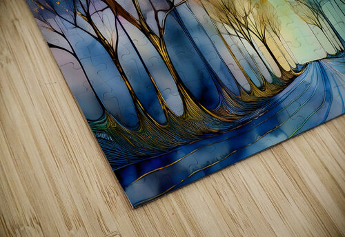 The Road Less Traveled Pabodie Art puzzle