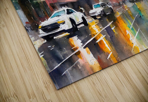 When It Rains In LA Pabodie Art puzzle