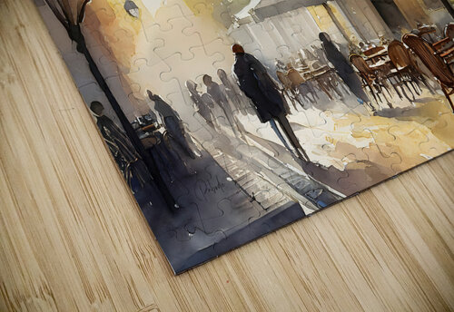 Paris Waking Up Pabodie Art puzzle