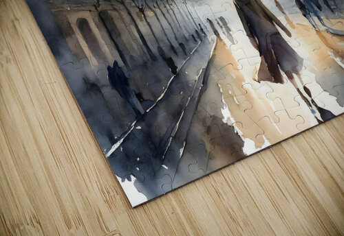 Walking The Streets of Paris Pabodie Art puzzle