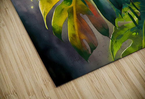 Philodendron Fronds II Pabodie Art puzzle