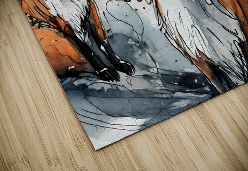 Foxy Friends Pabodie Art puzzle