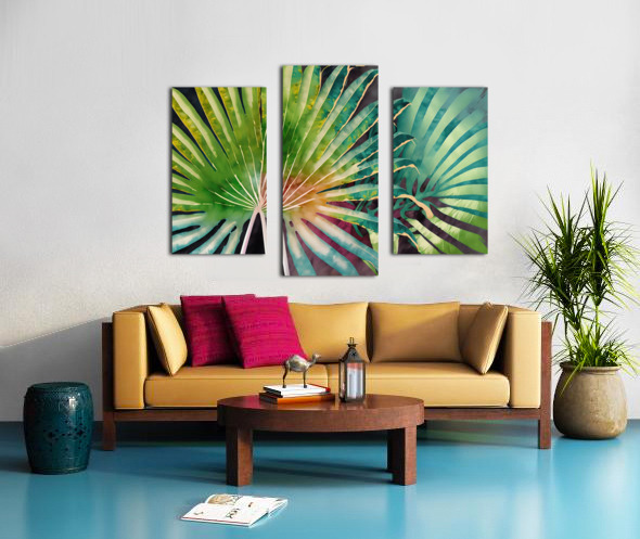 Tropical Palms III Canvas print