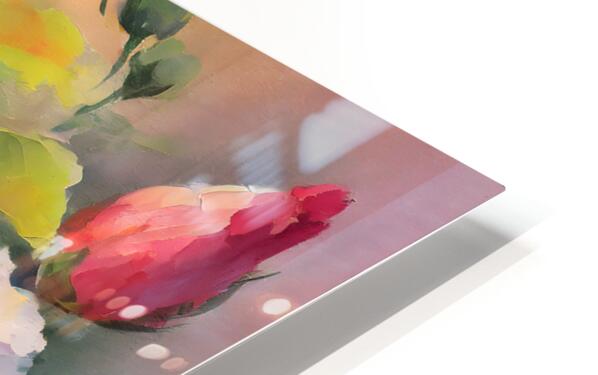 Just For Today Hibiscus HD Sublimation Metal print