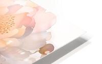 Peonies Ink Wash I HD Metal print
