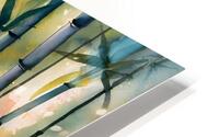 Bamboo Trees Watercolor HD Metal print