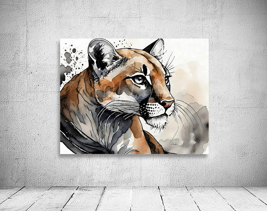 Courageous Cougar Wall Preview