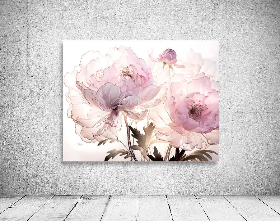 Peonies In Pink Wall Preview