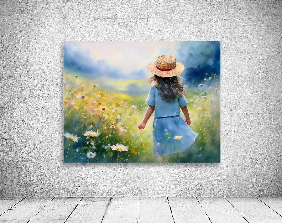 Among The Wildflowers Wall Preview