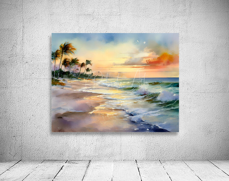 Soothing Ocean Winds Wall Preview