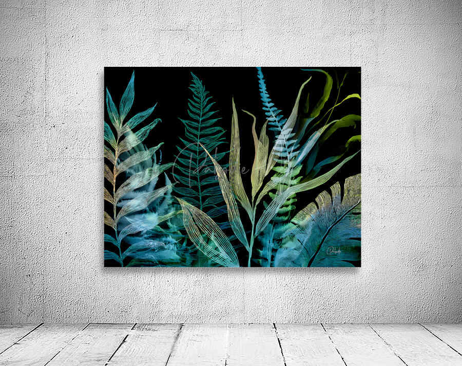 Night Tropics Wall Preview