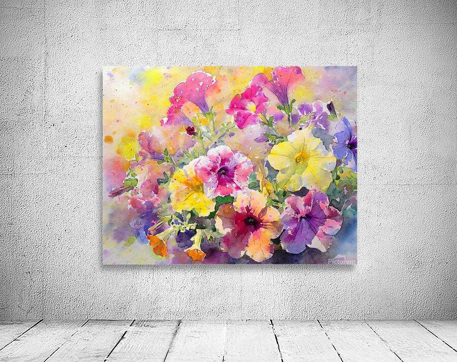 Petunia Party Wall Preview