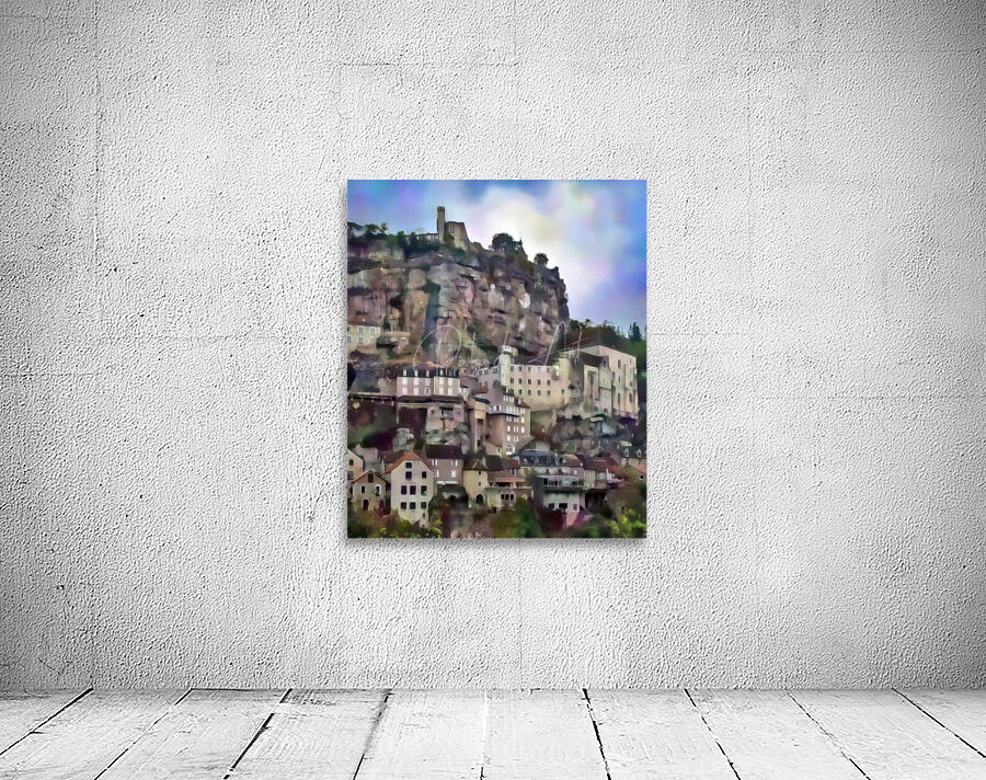 Rocamadour Village in France Wall Preview