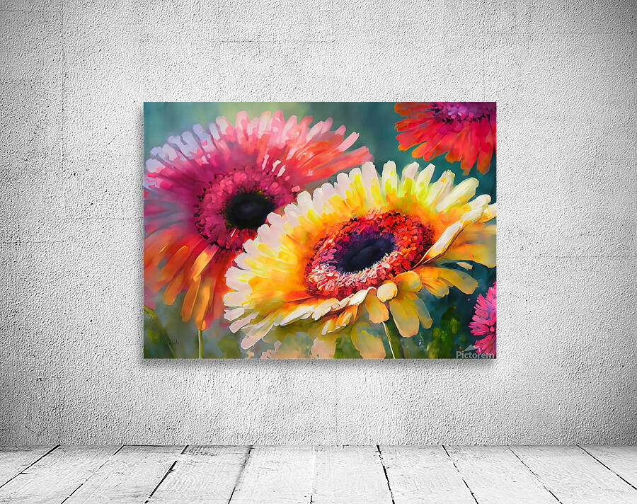Gerbera Daisies I Wall Preview