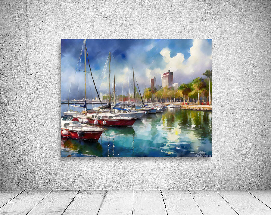 Marina Del Rey Wall Preview