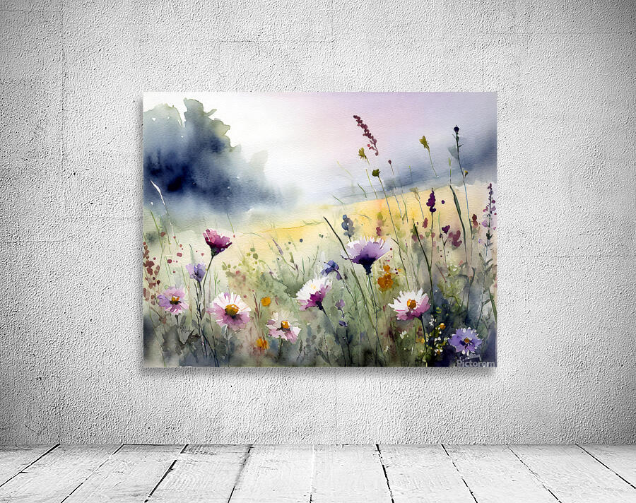 Where The Wildflowers Grow Wall Preview