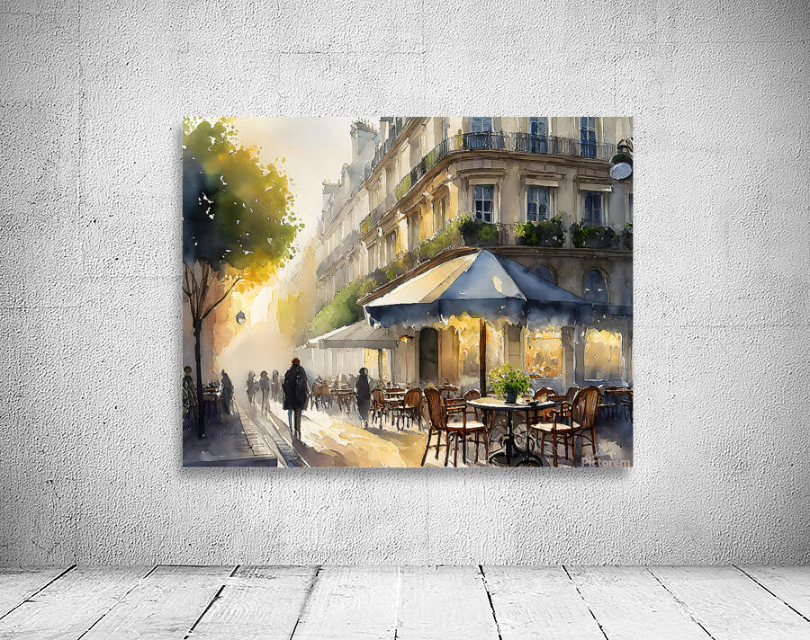 Paris Waking Up by Pabodie Art