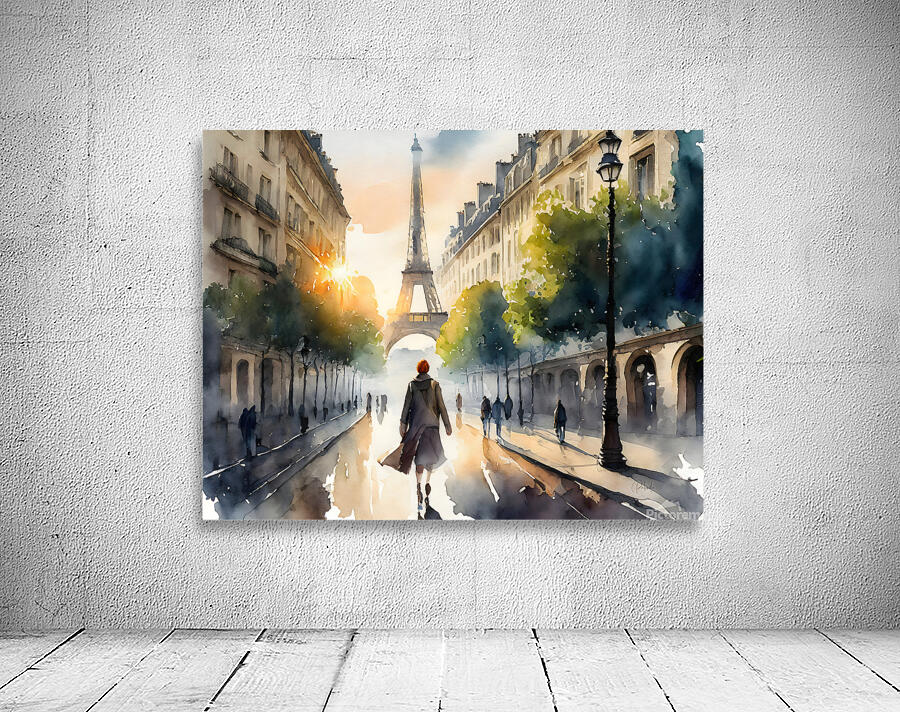 Walking The Streets of Paris Wall Preview