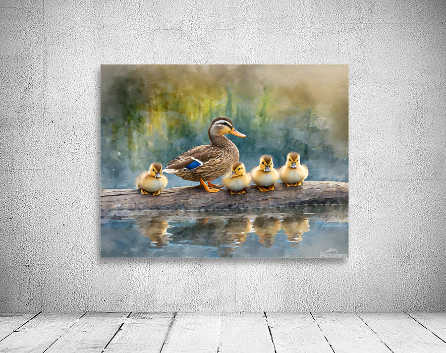 The Mallard Family Portrait Wall Preview