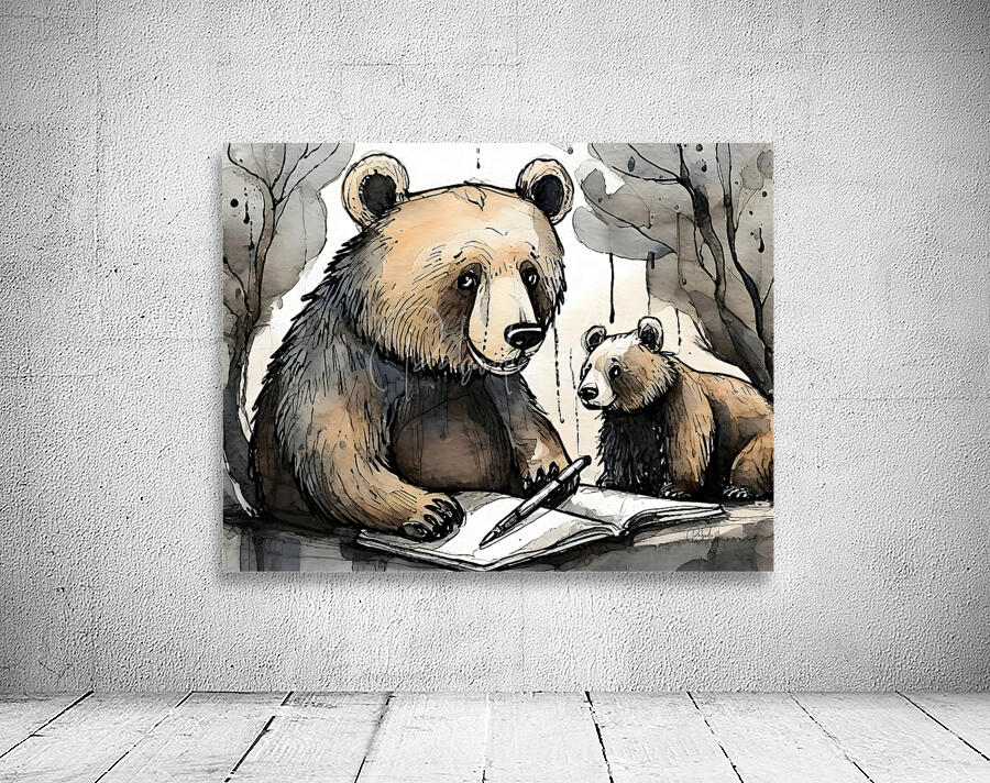 Bedtime Story Bears Wall Preview