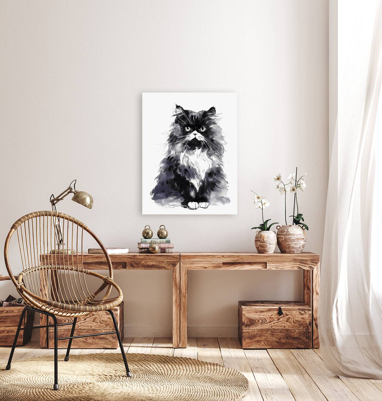 Bad Hair Day Kitty Reproduction