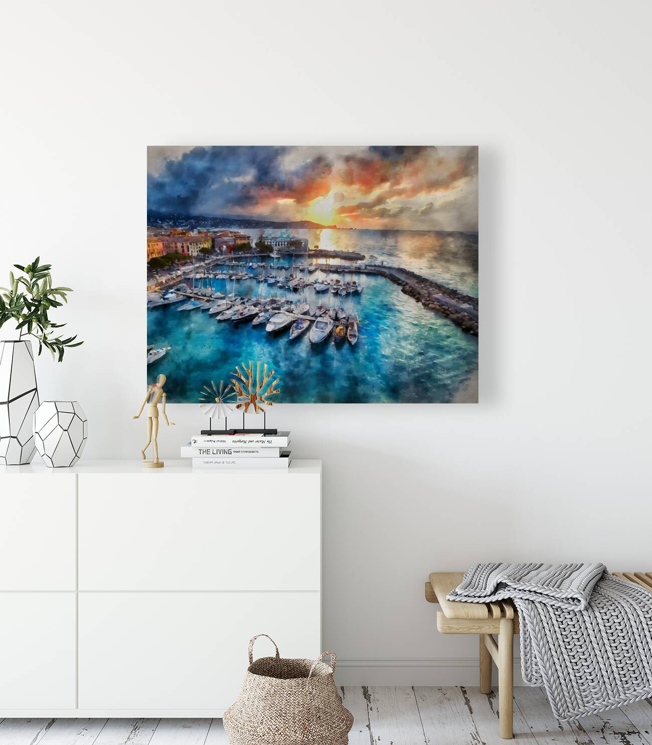 Sunrise Over Cannes Reproduction