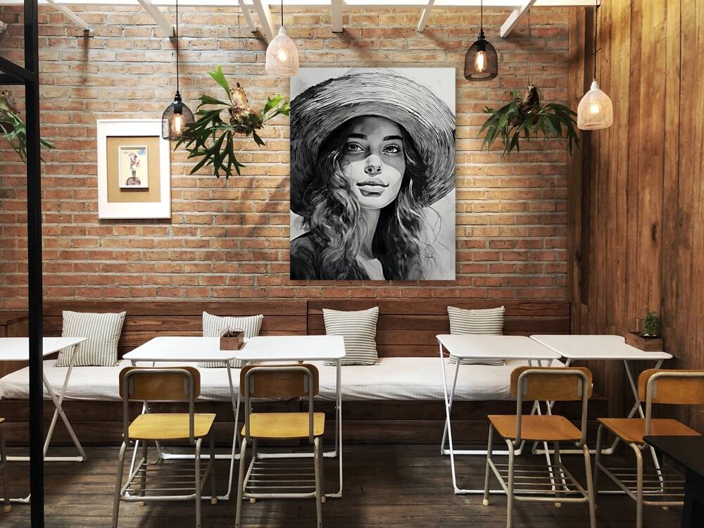 A Young Beauty Reproduction