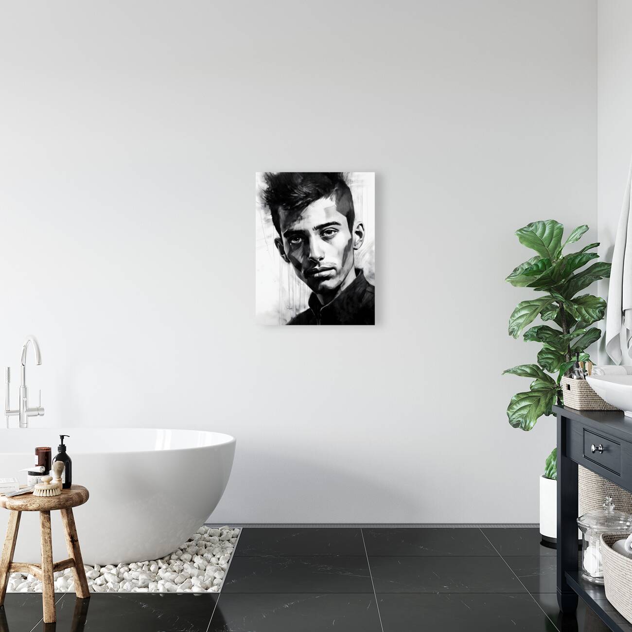 Angular Face Reproduction