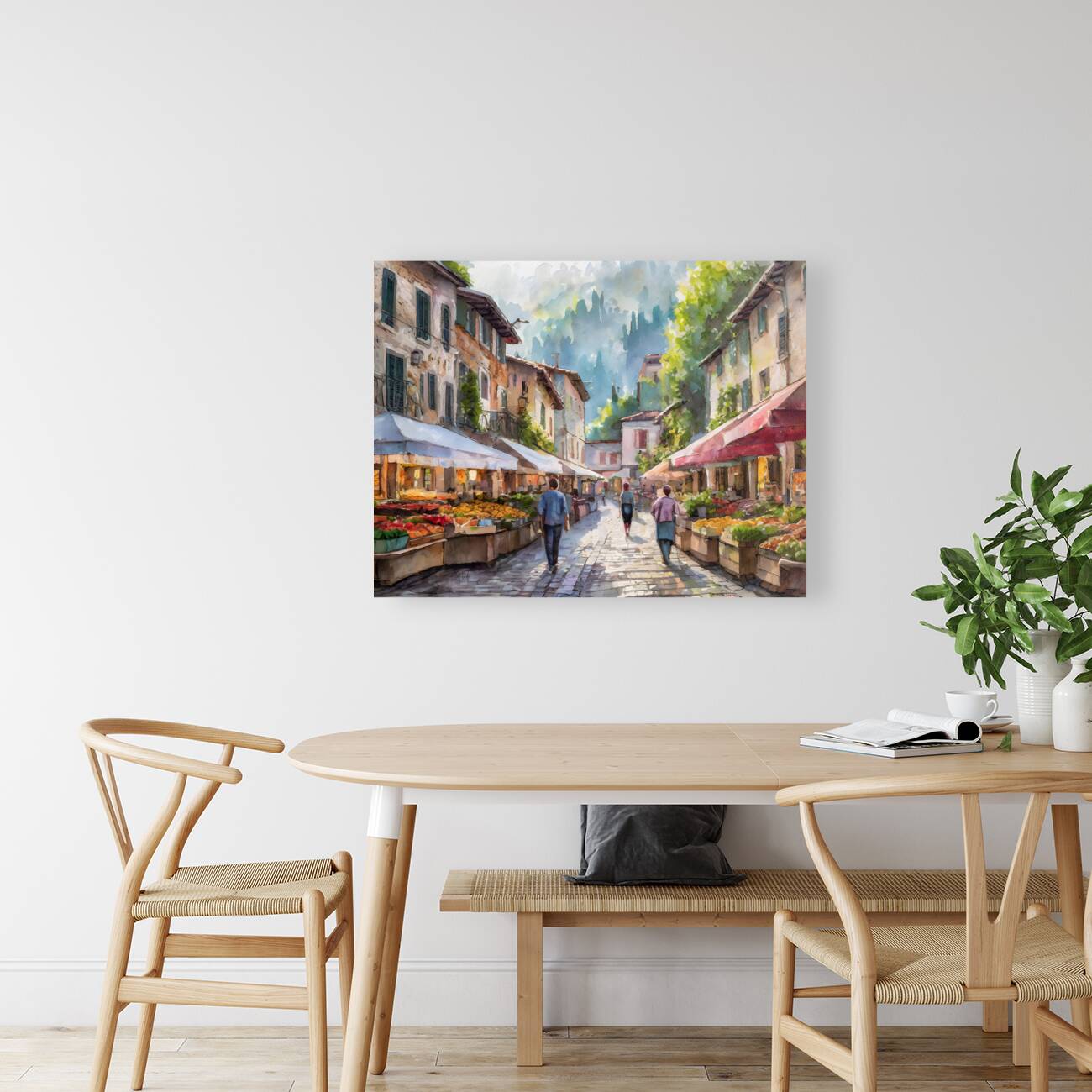 Saturday Morning Farmers Market Reproduction