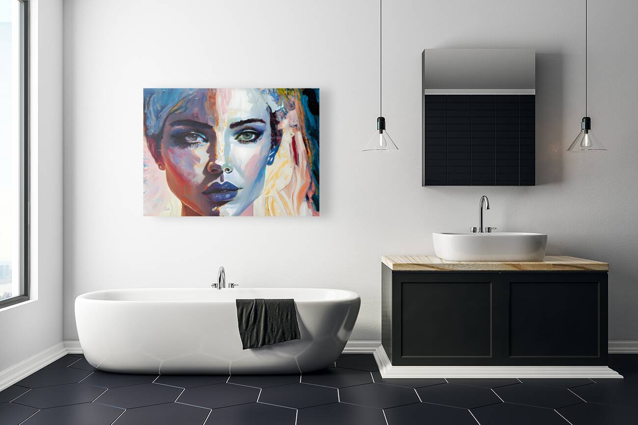 Abstract Faces VIII Reproduction