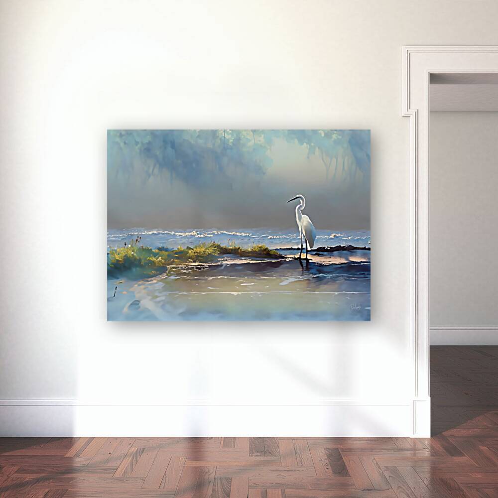 Rain At The Tidal Pool Reproduction