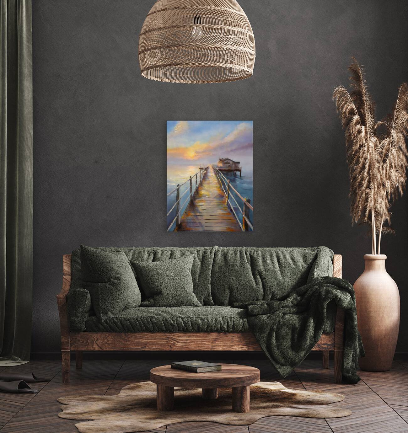 Bait Shop on the Pier Reproduction