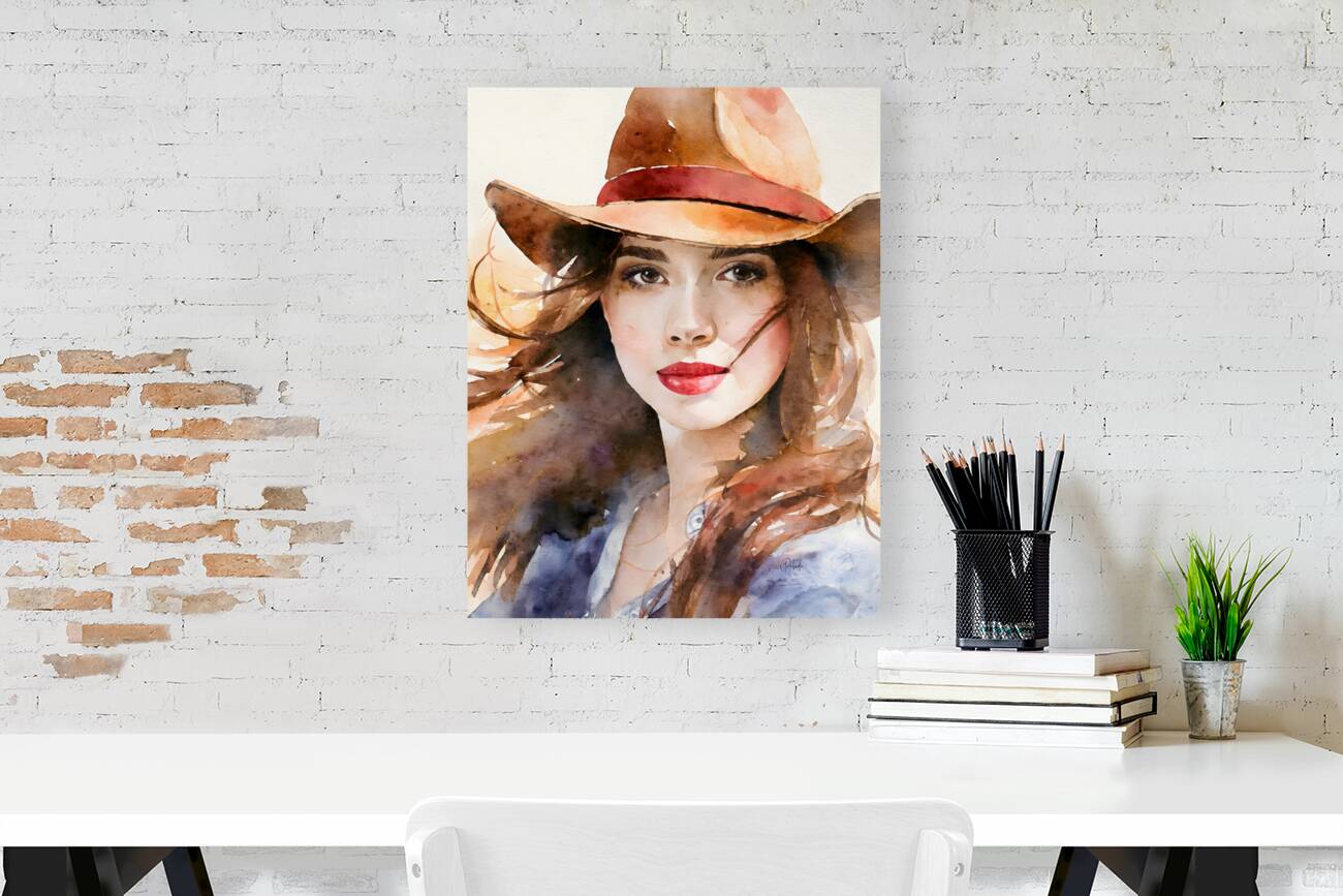 Rebecca - A Brown Eyed Girl Reproduction