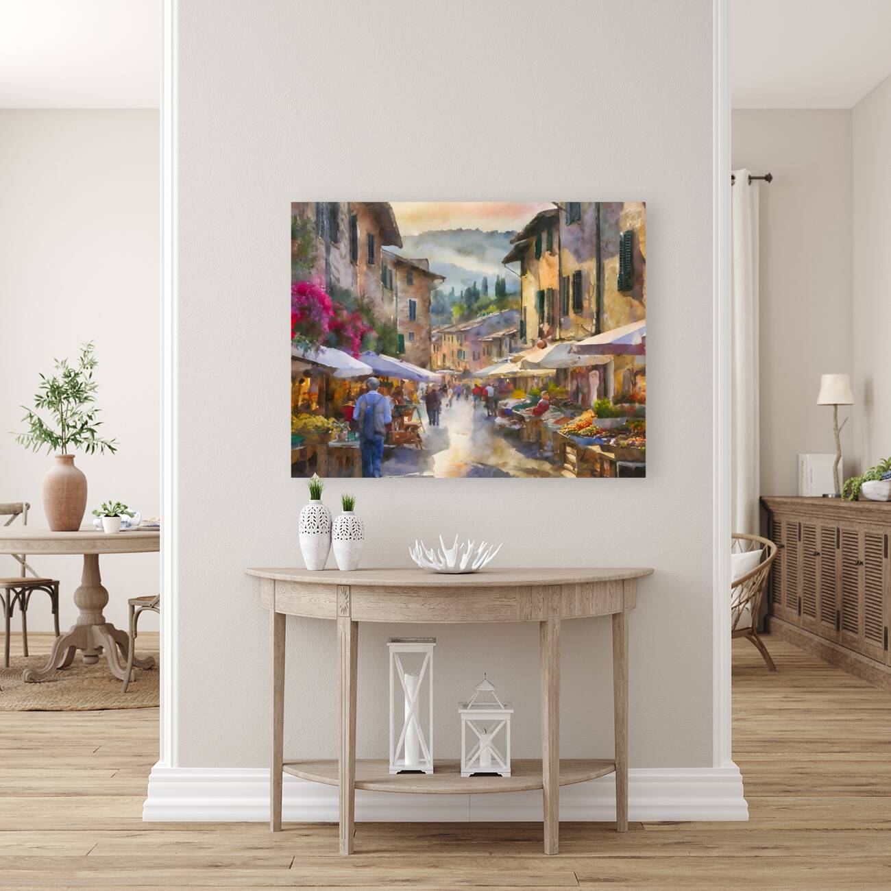 Tuscany Farmers Market Reproduction