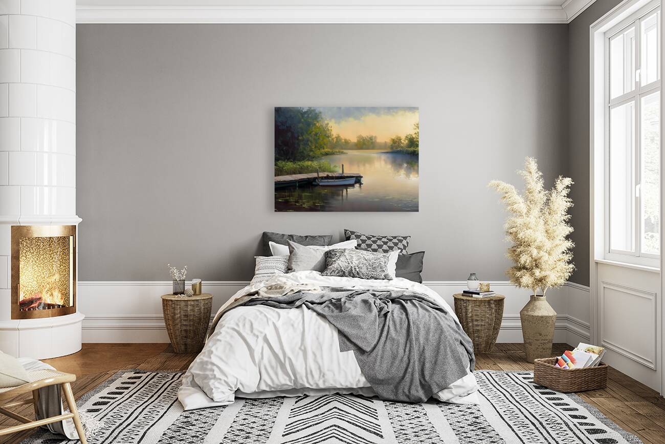 The Fishing Hole Reproduction